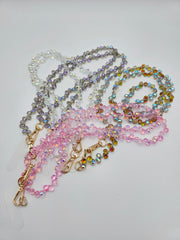 Crystal Beaded Crossbody Lanyard