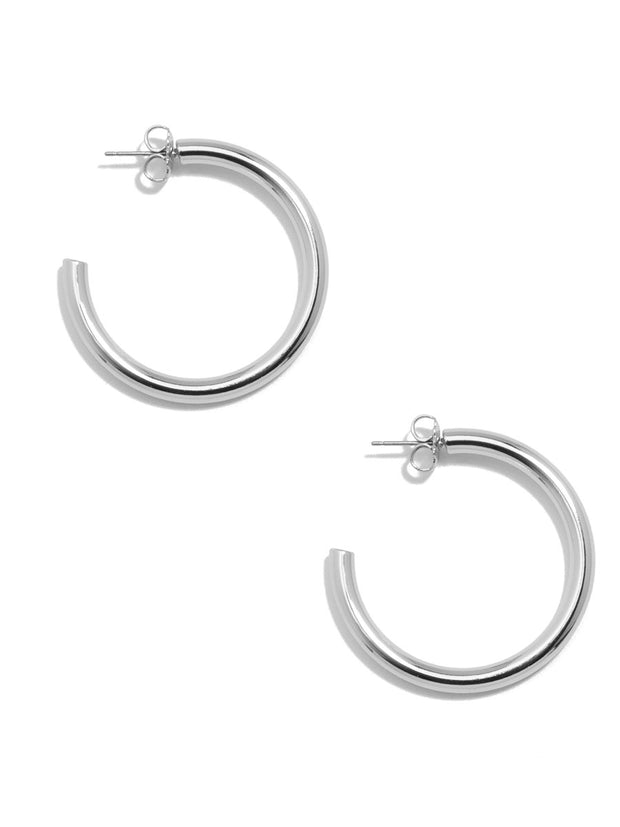 Gold Plated Hoop Earrings