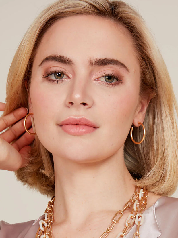 Small Thin Hoop Earrings