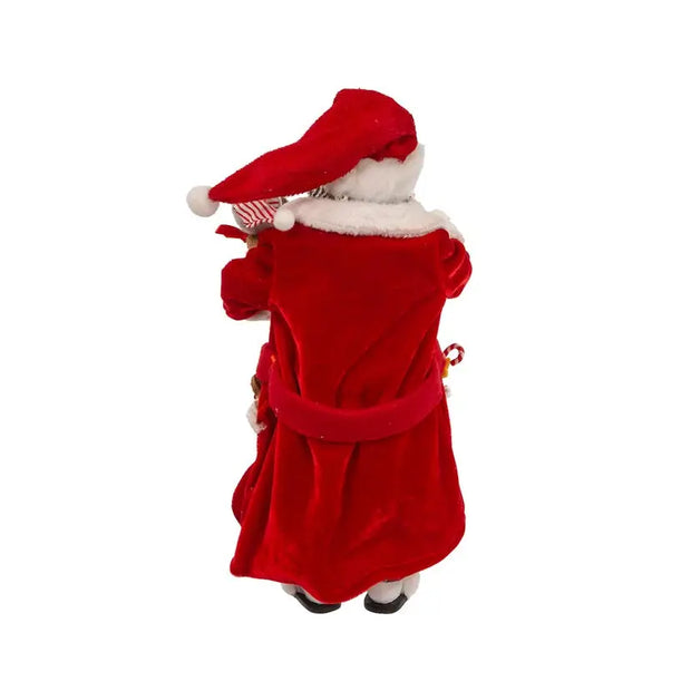 Nighttime Black Santa