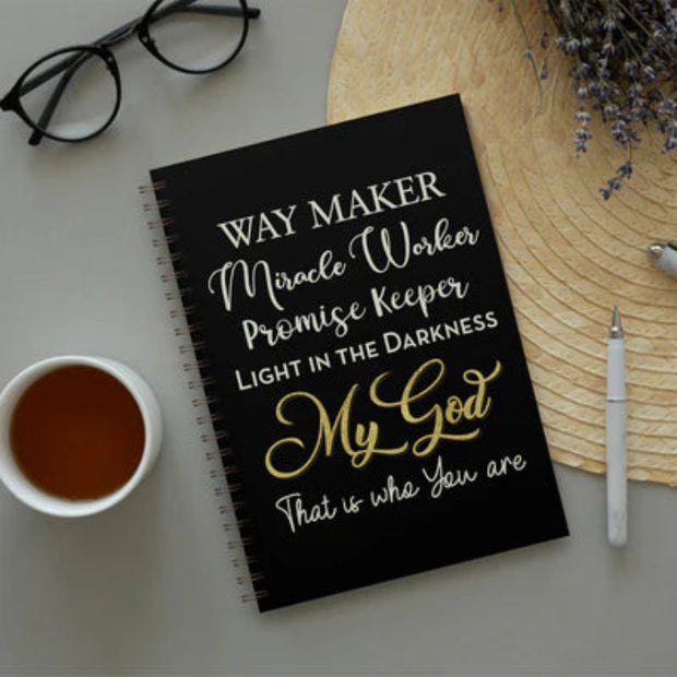 "Way Maker" Inspirational Journal