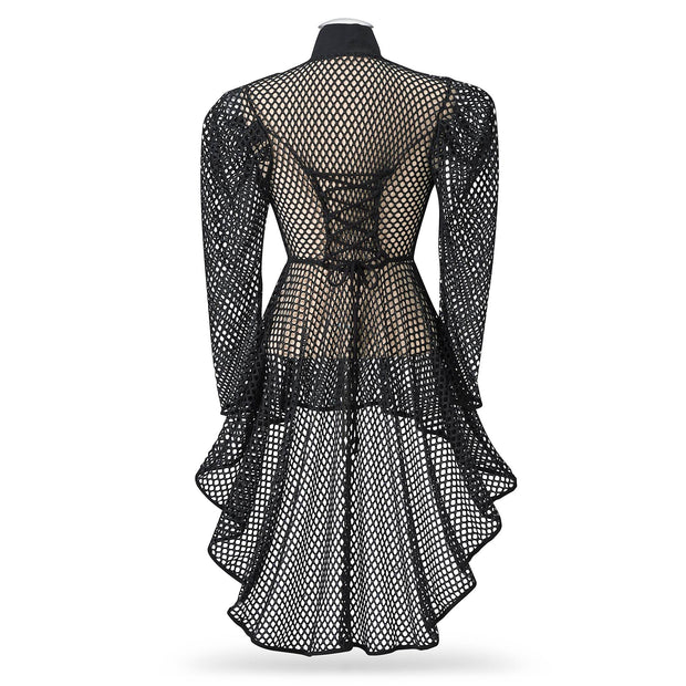 "Go Coretta" Fishnet Jacket