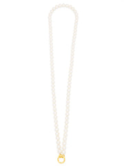 Pearl Convertible Phone Crossbody and Necklace