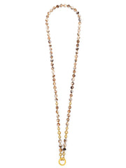Marbled Beaded Crossbody Phone Lanyard