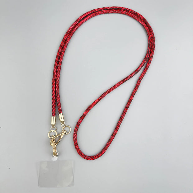 Rhinestone Rope Phone Lanyard