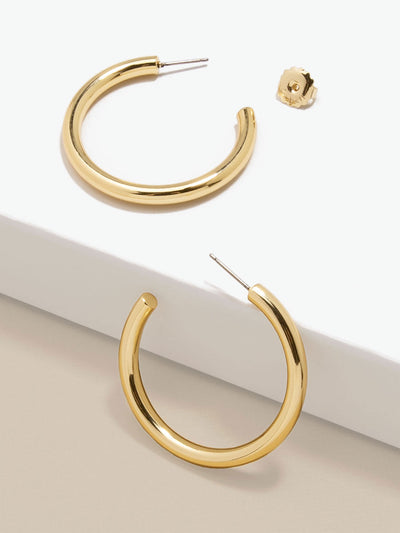 Chunky Hoop Earrings