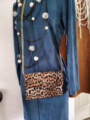 Leopard Print Crossbody