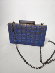 Iridescent Clutch w/ Detachable Crossbody Strap