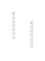 7-Pearl Drop Earrings