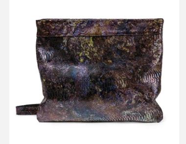 Genuine Leather Crossbody Convertible Clutch