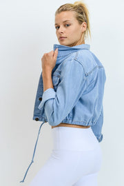 Crop Denim Jacket