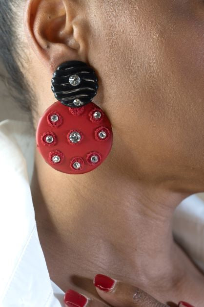 My Lady Bug - Designer Clip-on Earrings