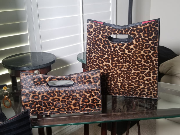 Leopard Print Clutch